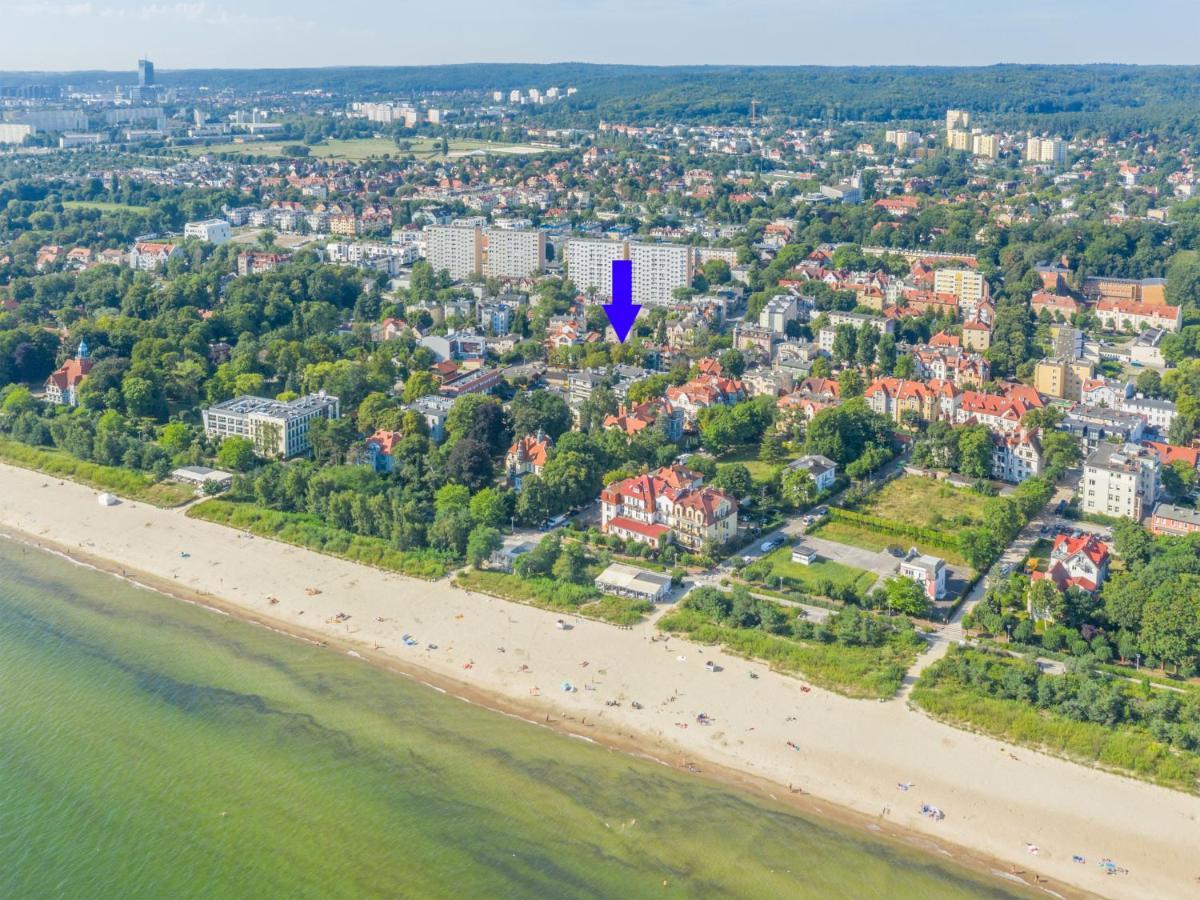شقة Sopot Grunwaldzka - Parkowa Blisko Plazy المظهر الخارجي الصورة