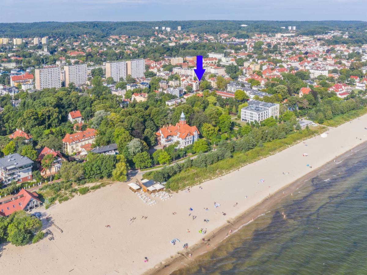 شقة Sopot Grunwaldzka - Parkowa Blisko Plazy المظهر الخارجي الصورة